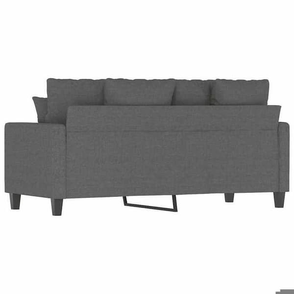 Maison Exclusive - Tummanharmaa 2-paikkainen sohva 140 cm Kangas