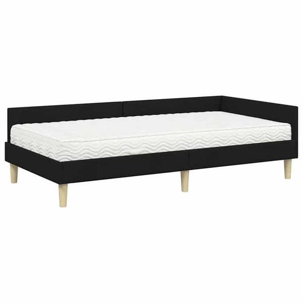 Vinkel sengestel - EKSKLUSIV HUS - 2 stk - Grøn - Åndbart stof - Lamelseng Grön