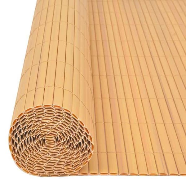 Maison Exclusive - Trädgårdsstängsel Gul 150 x 500 cm PVC
