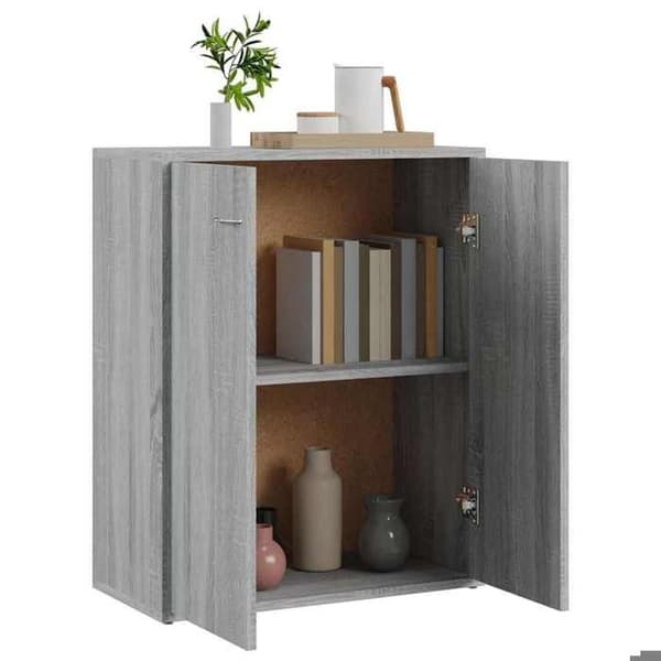 Maison Exclusive - Buffet Sonoma grå 60x30x75 cm Ingenjörsträ