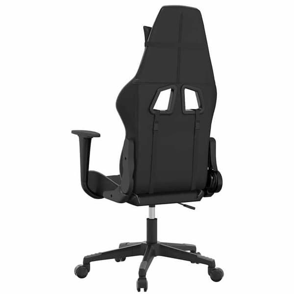 Maison Exclusive - Spelstol Svart och grå Konstläder