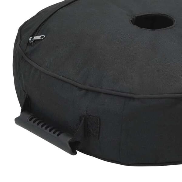 Maison Exclusive - Base til parasol til terrasse 53 x 53 x 40 cm Sort Stål