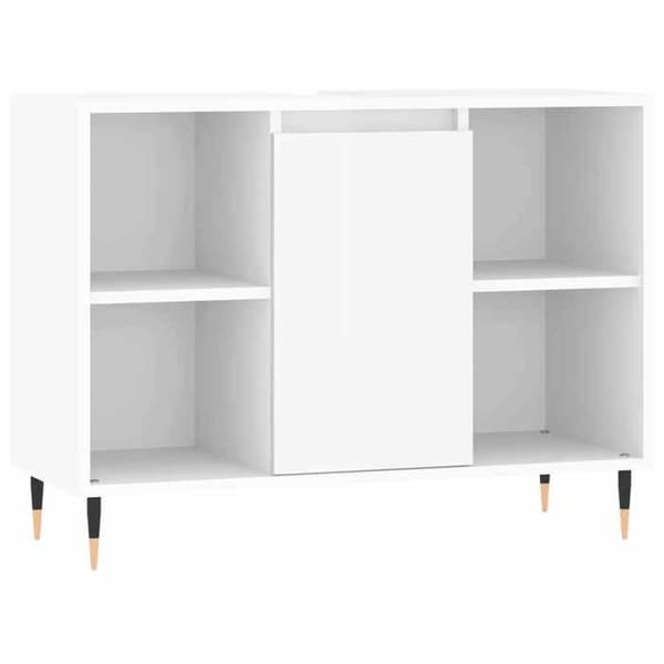 Maison Exclusive - Badrumsskåp vit glans 80x33x60 cm Vit