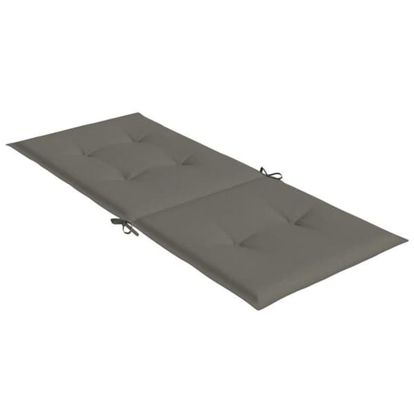 Maison Exclusive - Kuddar för stolar med hög rygg, 2-pack, mörkgrå blandning