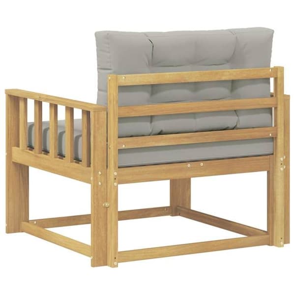 Maison Exclusive - Utomhussoffa i vit polyester