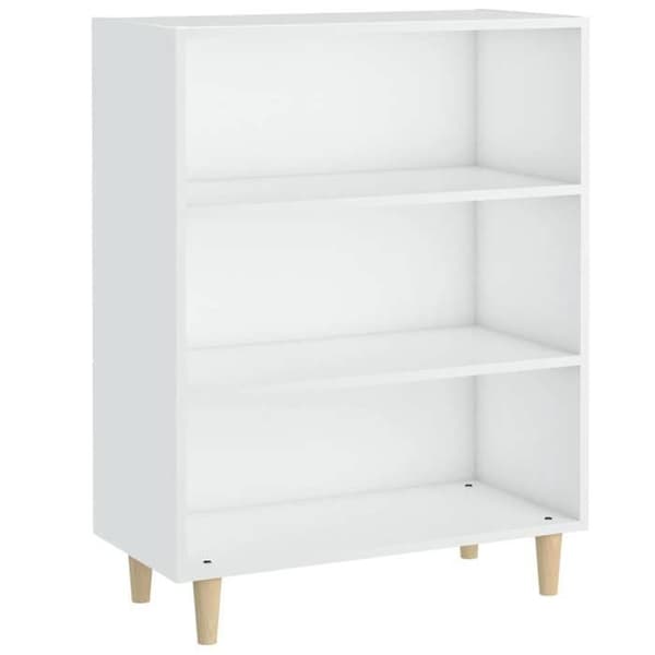 Exklusiv Hus - Buffé Vit 69,5x32,5x90 cm Ingenjörsträ