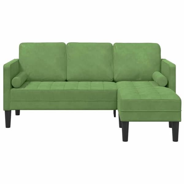 Maison Exclusive - Soffgrupp med ljusgrön polyesterkudde Ljusgrön