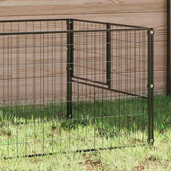 Chenil - Eksklusiv Hus - Sort - Stål - 500 x 100 x 70 cm Svart