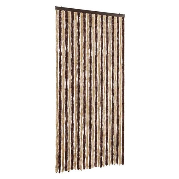 Fluegardin - EKSKLUSIV HUS - Chenille - 100x230 cm - Beige - Til dør