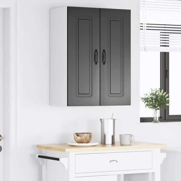 Maison Exclusive - Kalmar Sort opvaskemaskinepanel 60 x 31 x 80 cm Svart