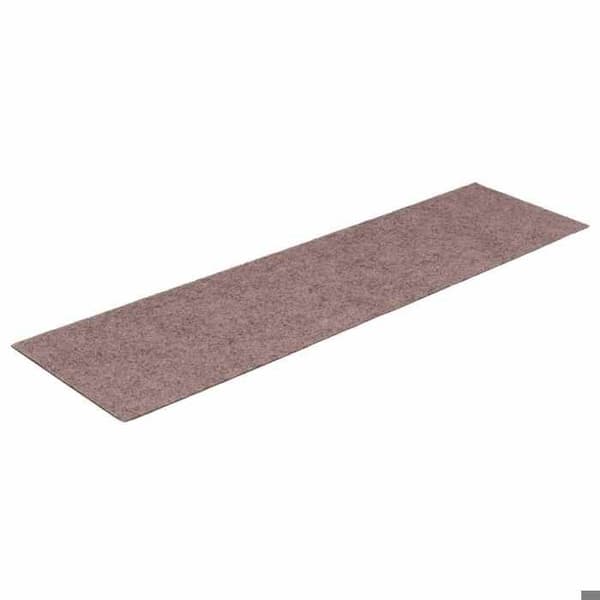 Maison Exclusive - Självhäftande trappmattor 15 stycken 76 x 20 cm Ljusbrun Rektangulär
