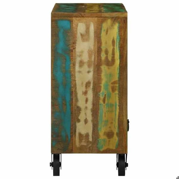 Maison Exclusive - Buffet med skuffe Brun 80 x 30 x 65 cm Solid Genbrugs træ brun