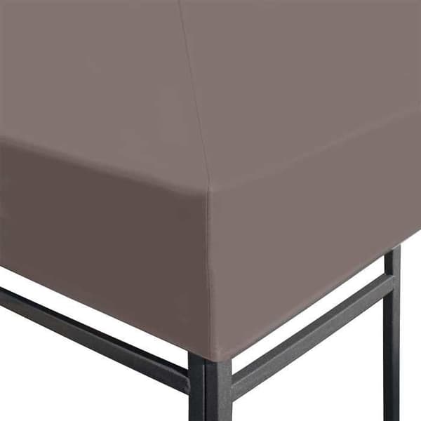 Gazebo betræk - EKSKLUSIV HUS - Sammenfoldelig - 300 x 300 cm - Vandtæt polyester - Stålramme Mol