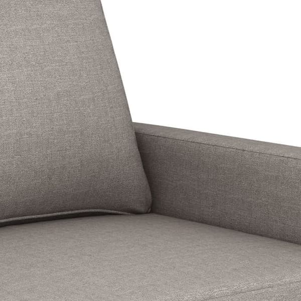 Maison Exclusive - 3-delars soffgrupp med kuddar i taupe tyg Mol