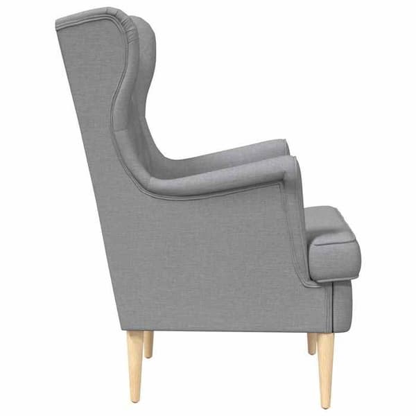 Maison Exclusive - Lysegrå Stol i Stof