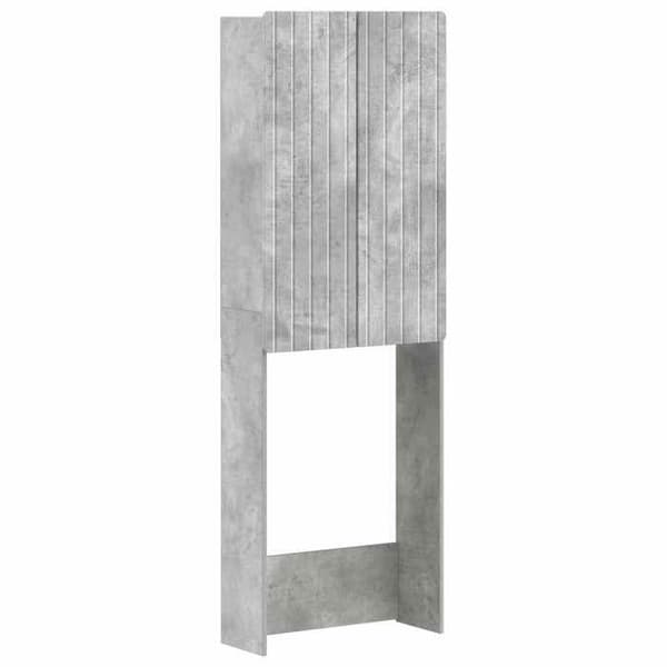 Maison Exclusive - Toilettskabe ZWOLLE Grå beton 66 x 25,5 x 190 cm