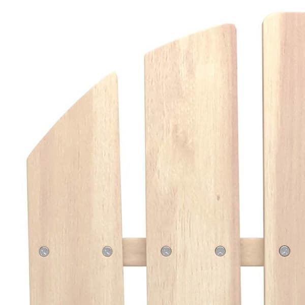 Maison Exclusive - Adirondack trädgårdsstolar med bord av solid gran