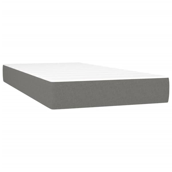 Maison Exclusive - Sängyn sälepohja LED Harmaa 90x190cm Kangas