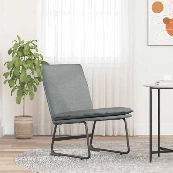 Maison Exclusive - Liggestol Lys grå 52x75x76 cm Stof