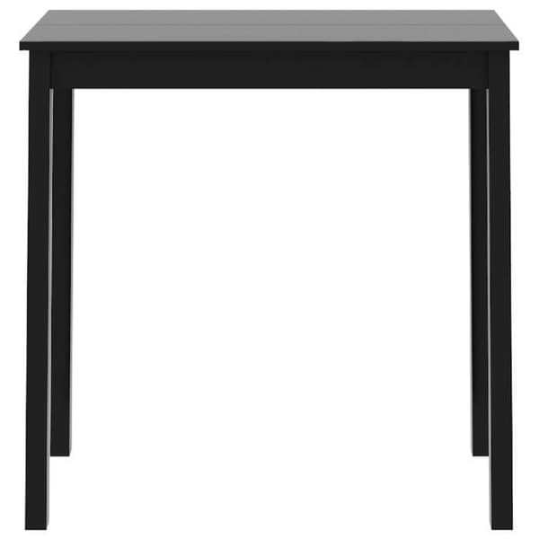 Maison Exclusive - Musta MDF-baari 115x55x107 cm