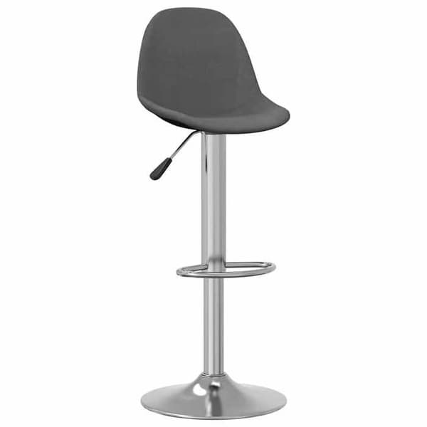 Maison Exclusive - Barstolar set om 2 mörkgrå tyg