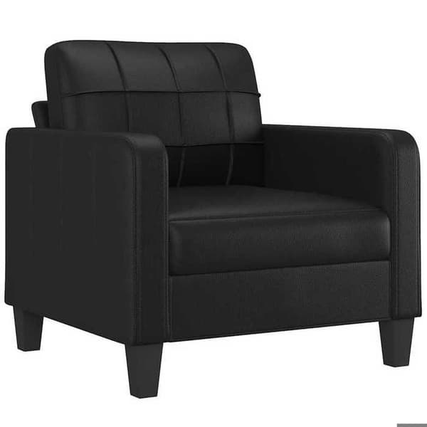 Maison Exclusive - Sort Stol 60 cm Simililæder