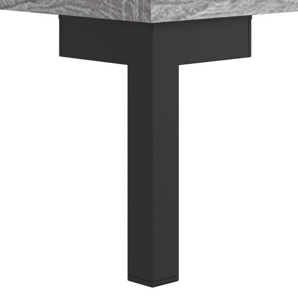 Maison Exclusive - Buffet sonoma grå 34,5x32,5x90 cm ingeniørtræ Sonoma grå