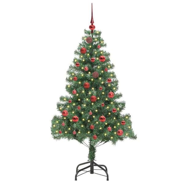 Maison Exclusive - Vihreä joulukuusi 150 cm PVC