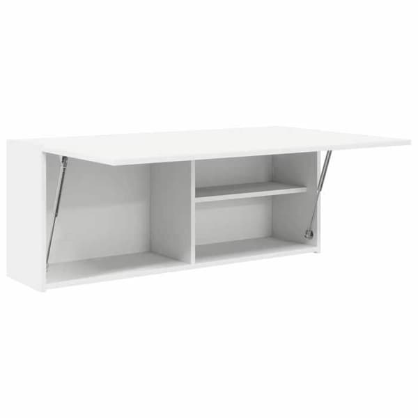 Maison Exclusive - Väggmonterad badrumsskåp vit 100x25x40 cm ingenjörsträ Vit
