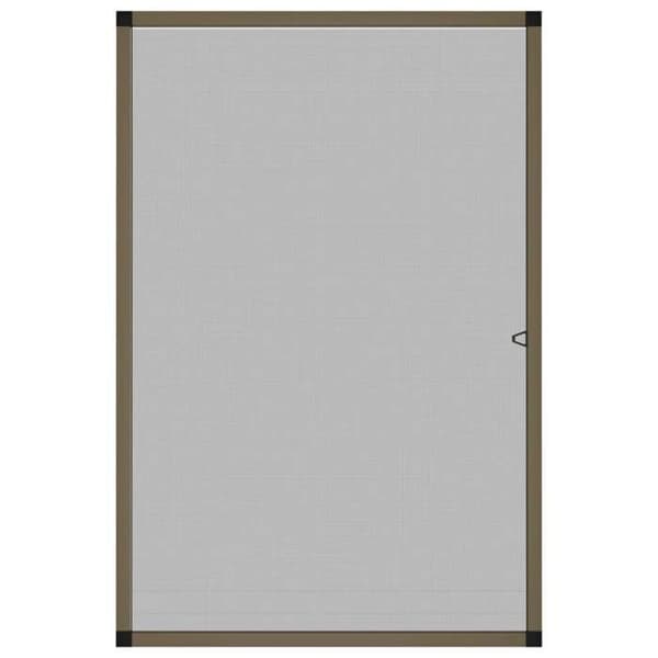 Maison Exclusive - Myggenet til vinduer Brun 80x120 cm