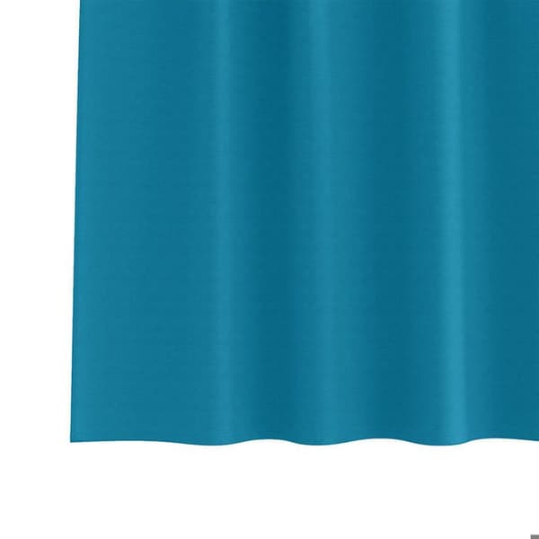 Maison Exclusive - Mörkläggande gardiner med ringar 2 st Turkos 245 x 140 cm Turkos