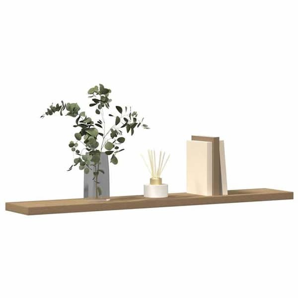 Maison Exclusive - Bibliotekspanel 4 st ek hantverk 60x10x1,5 cm