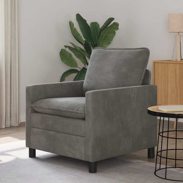 Maison Exclusive - Mørkegrå Velour Sofa