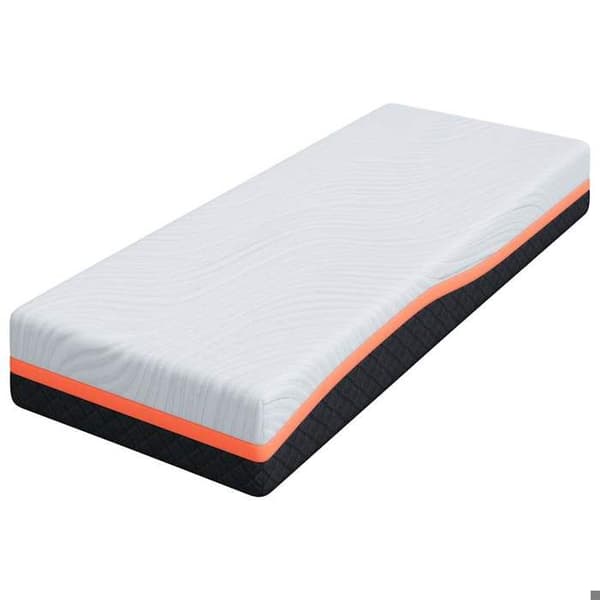 Madrass - EXKLUSIV HEM - 80 x 200 cm - Gelminne - Fast stöd - Jacquard polyesteröverdrag