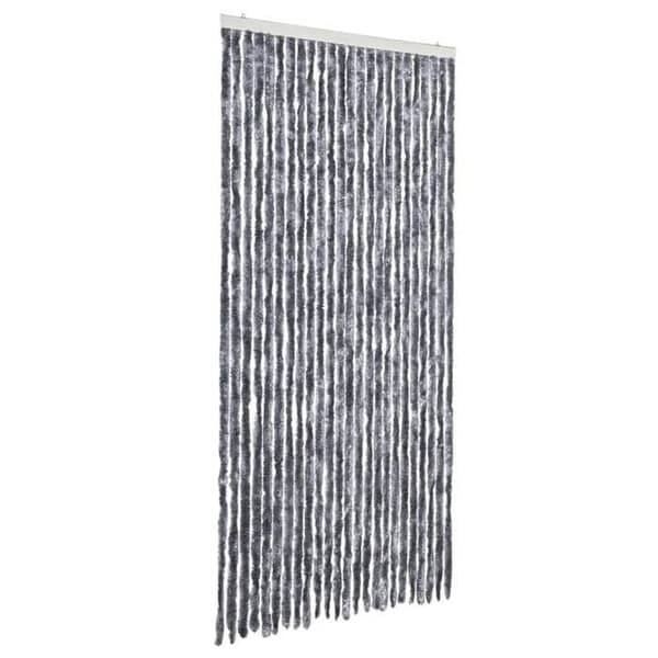 Maison Exclusive - Sølvmyggenet 100x220 cm Chenille silver-