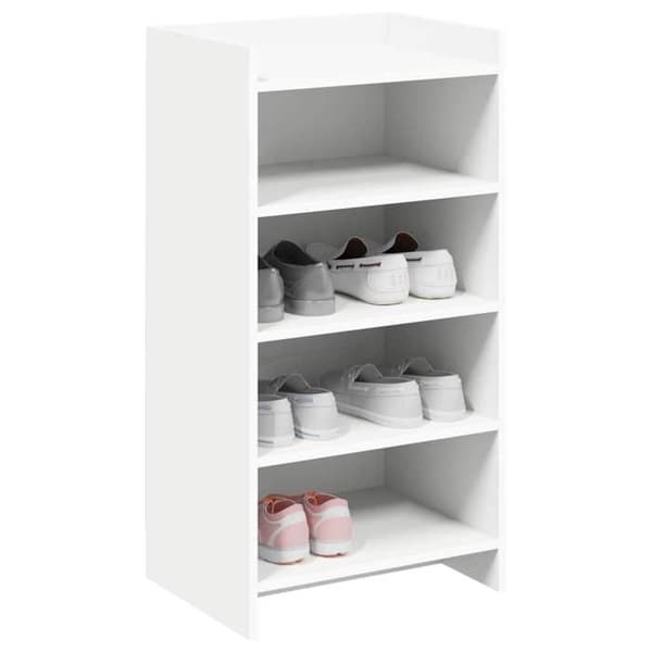 Maison Exclusive - Skoskåp Vit 48 x 36 x 92 cm Ingenjörsträ Vit
