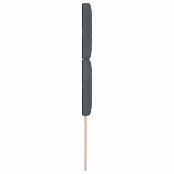 Maison Exclusive - Mörkgrå sänggavel 90 cm Sammet