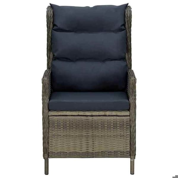 Maison Exclusive - 9 dele have spisebordssæt Brun