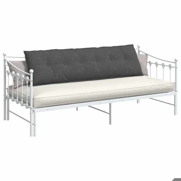 Maison Exclusive - Mørkegrå rygpude 180 x 50 x 19 cm Mörkgrå
