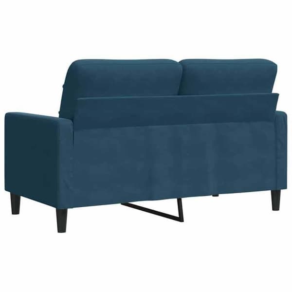 Maison Exclusive - 2-paikkainen sininen sohva 120 cm samettia