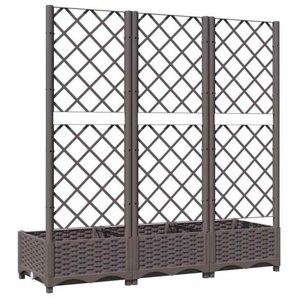 Maison Exclusive - Ruskea Puutarha 120 x 40 x 121,5 cm