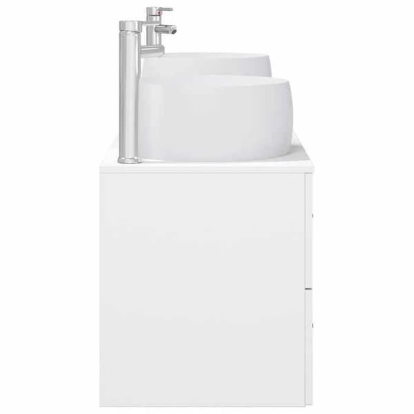 Maison Exclusive - 3-delars badrumsinredning i vitt