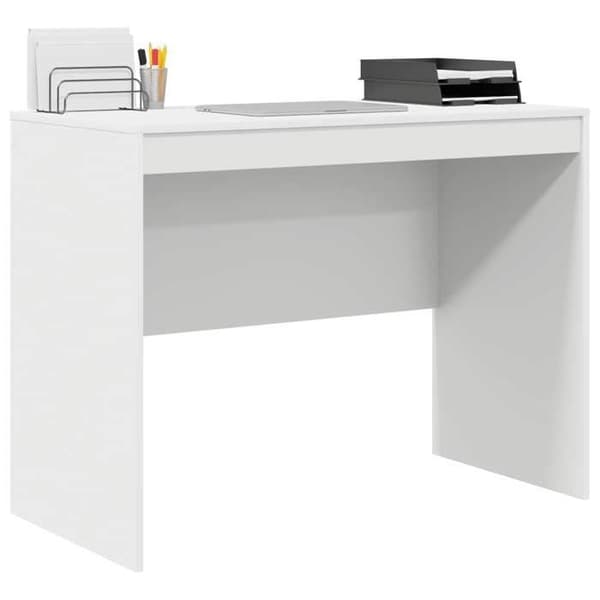 Maison Exclusive - Vitt skrivbord 100 x 50 x 76 cm