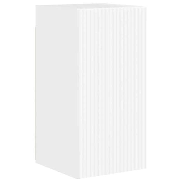 Maison Exclusive - Väggmonterad TV-möbel 30 x 31 x 60 cm Blank Vit