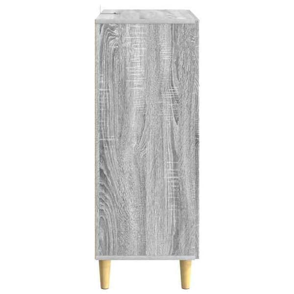 Maison Exclusive - Buffé Sonoma grå 33 x 34,5 x 90 cm Ingenjörsträ