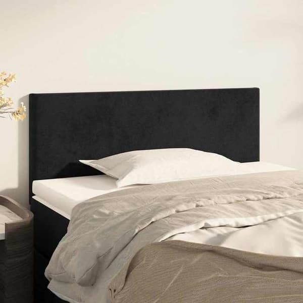 Maison Exclusive - Sort Hovedgærde 100x5x78/88 cm Velour