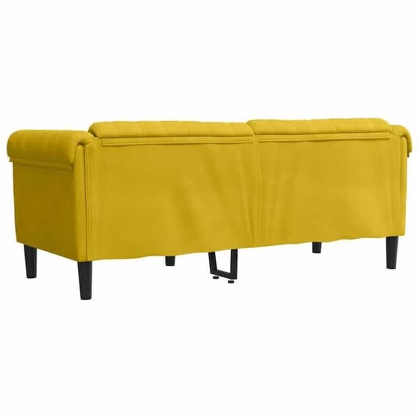 Maison Exclusive - Soffa för 2 personer i gul sammet