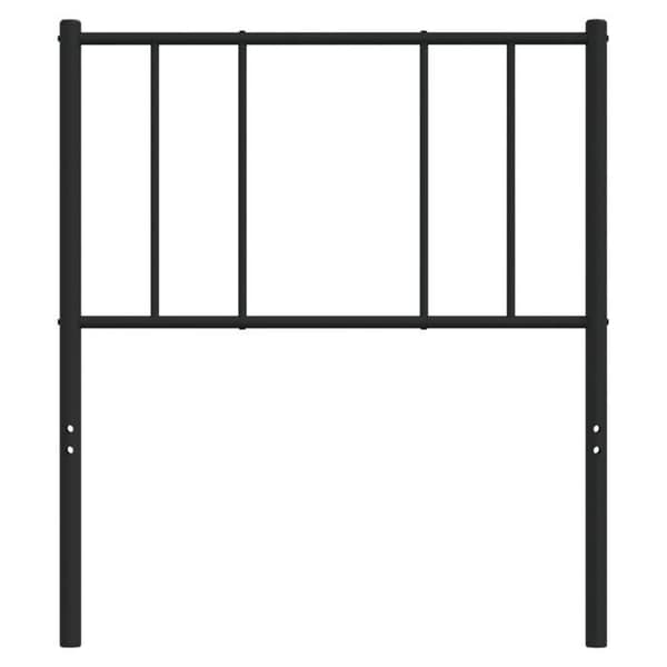 Maison Exclusive - Erstatnings hovedgærde i sort metal 80 cm