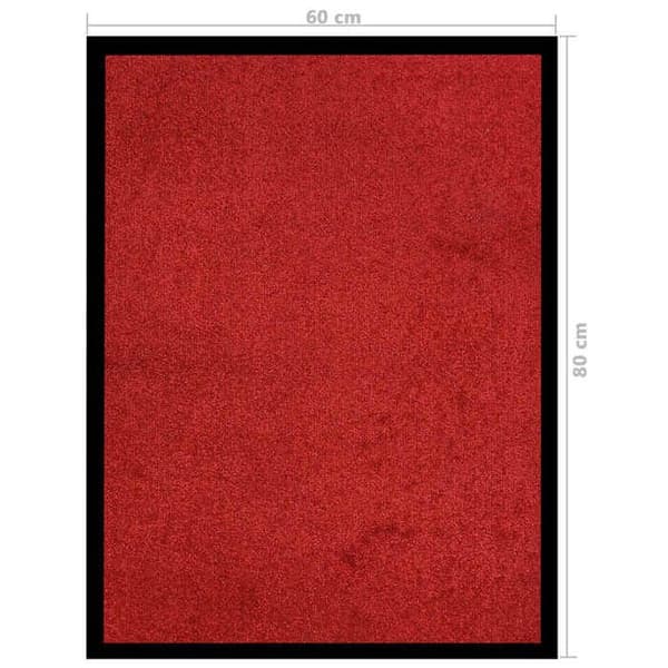 Maison Exclusive - Punainen matto 60x80 cm