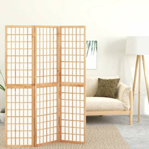 Maison Exclusive - Foldbar skillevæg 3 paneler 120x170 cm